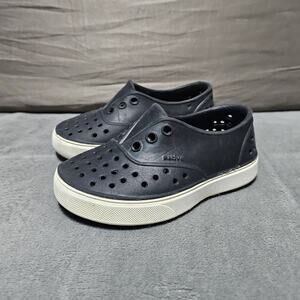 Native Shoes Miller Slip On Black Kids C6 Boys Girls Casual Easy